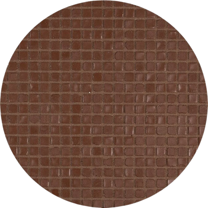 Micro Pâte de verre écologique pour la mosaïque Rouge Brique