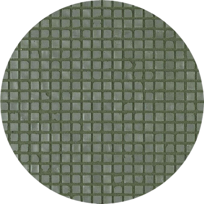 Micro Pâte de verre écologique pour la mosaïque Vert Lichen