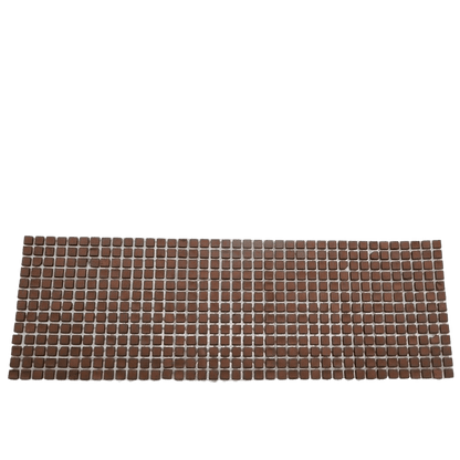 Micro Pâte de verre écologique pour la mosaïque Rouge Brique  pour bordures - Mosaïqu&