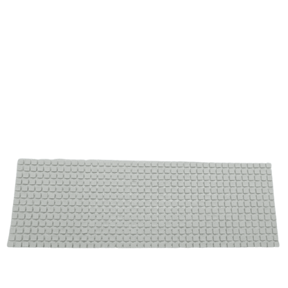 Micro Pâte de verre écologique pour la mosaïque Blanc Talc  pour bordures - Mosaïqu&