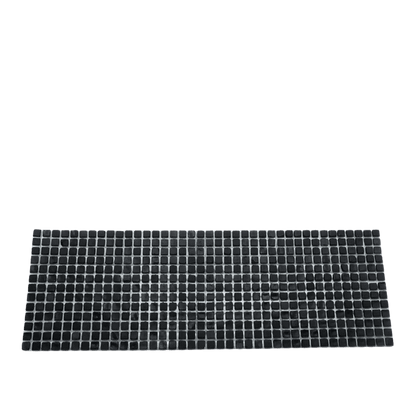 Micro Pâte de verre écologique pour la mosaïque Noir Carbone  pour bordures - Mosaïqu&