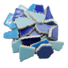 Fragments céramique Bleu pour mosaïque