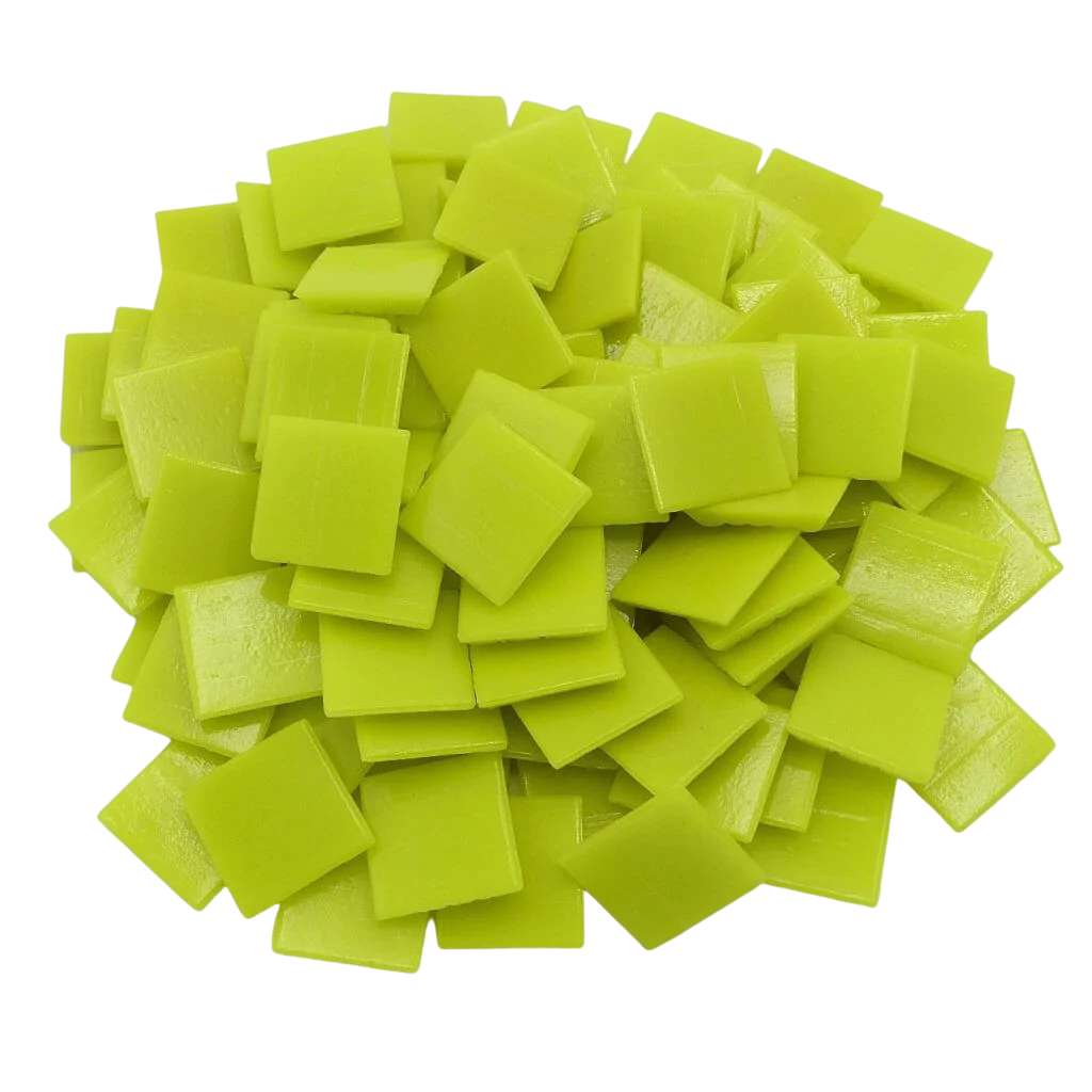 Pâtes de verre Murano Jaune Bouton d&