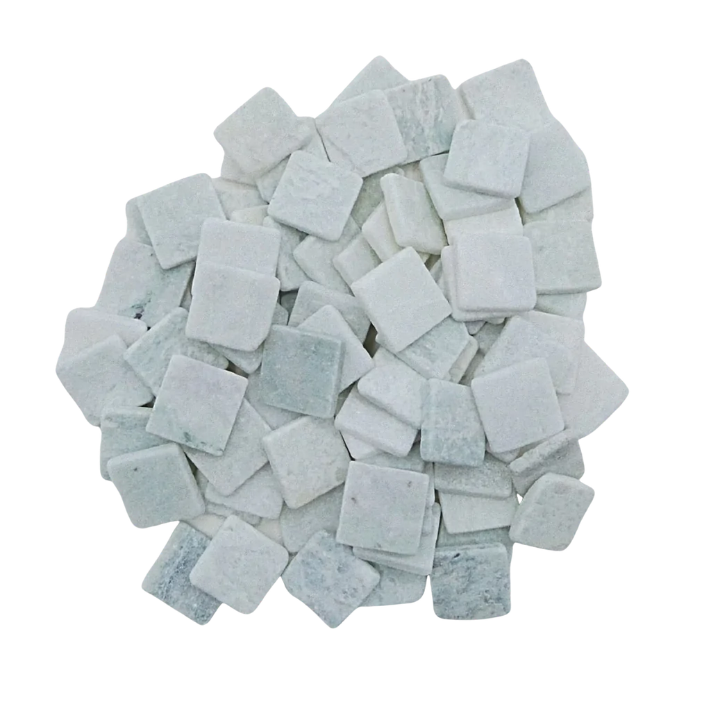 Carreaux de marbre nature Verde Luz pour la mosaïque - Mosaïqu&