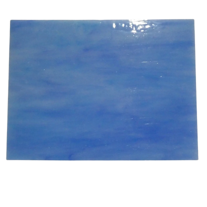 Plaques de verre Tiffany Bleu 15 x 20 cm pour mosaïque - Mosaïqu&