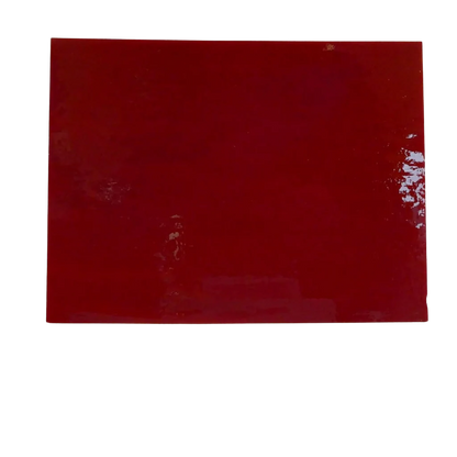 Plaques de verre Tiffany Rouge 15 x 20 cm pour mosaïque - Mosaïqu&