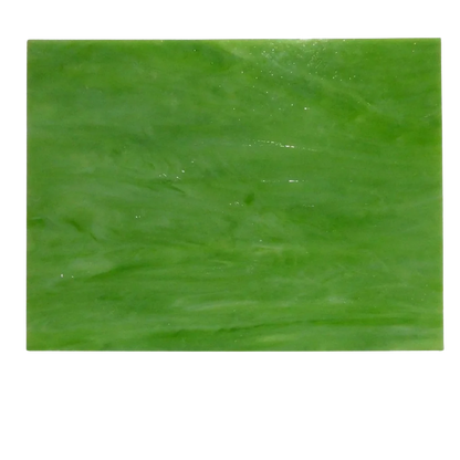 Plaques de verre Tiffany Vert Emeraude 15 x 20 cm pour mosaïque - Mosaïqu&