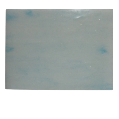 Plaques de verre Tiffany Bleu très clair 15 x 20 cm pour mosaïque - Mosaïqu&