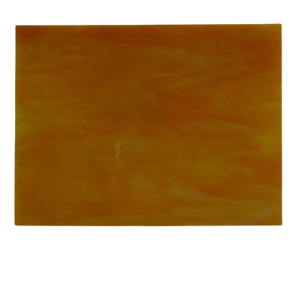Plaques de verre Tiffany Orange 15 x 20 cm pour mosaïque - Mosaïqu&