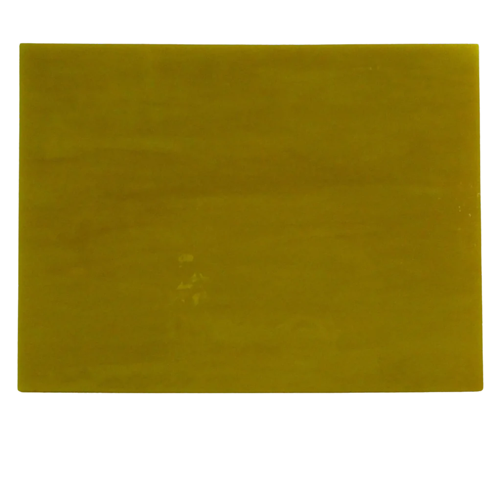 Plaques de verre Tiffany Jaune Soleil 15 x 20 cm  pour mosaïque - Mosaïqu&