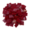 Pâtes de verre Murano Rouge Coquelicot pour la mosaïque - Mosaïqu'ella