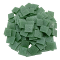 Pâtes de verre Murano Vert Jade pour la mosaïque - Mosaïqu'ella